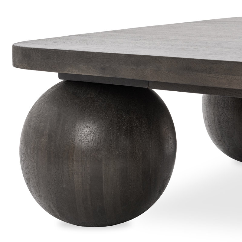 Delyla Coffee Table, Charcoal