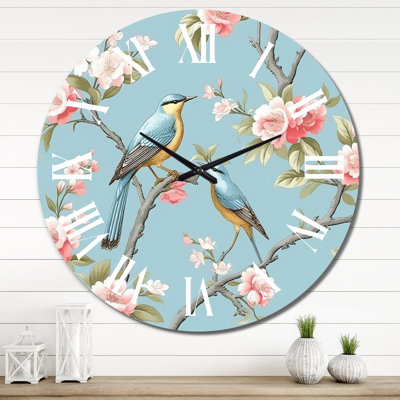 Horloge murale Chinoiserie