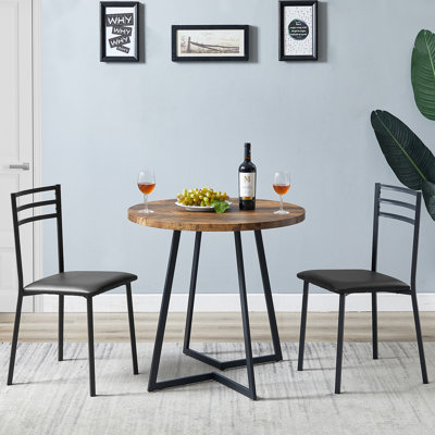 Kilwin 3-Piece Round Dining Set