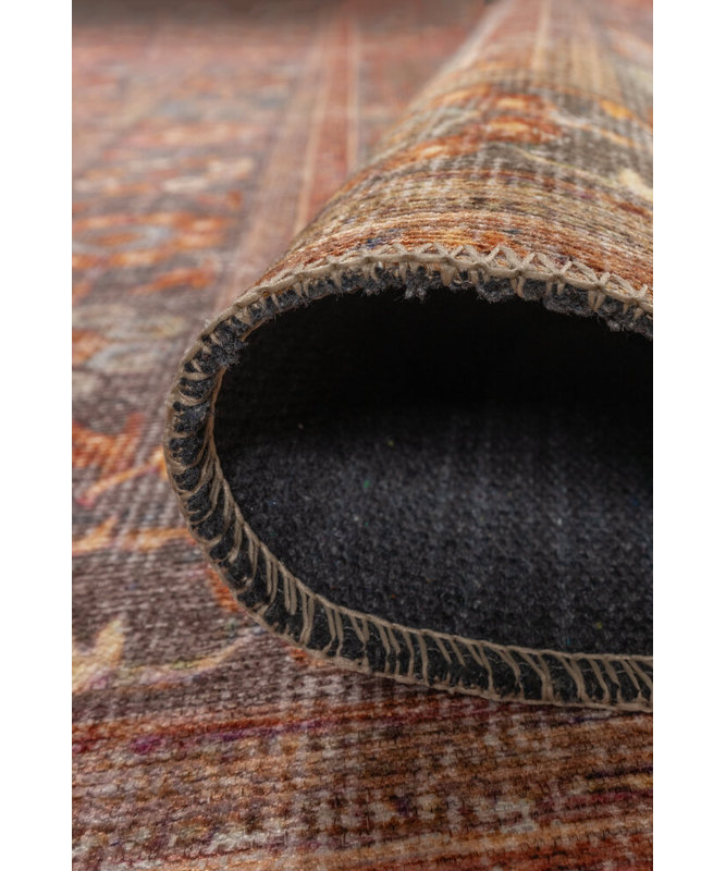 Caretta Chenille Oriental Indoor / Outdoor Rug, Square 8'3"