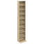  CD Cabinet Engineered Wood Indoor Media Storage Unit Rack Bedroom Home