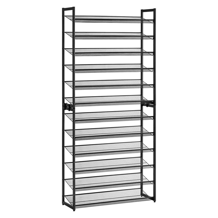 60 Pair Stackable Shoe Rack 17 Stories