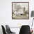 Classic Brown Wood Framed Canvas selected