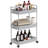 Lidia 66.5cm H x 40.1cm W Utility Cart with Wheels-1699981297