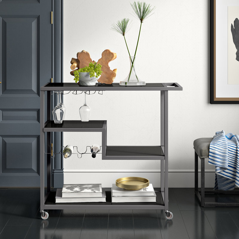 Bar Cart, Gray