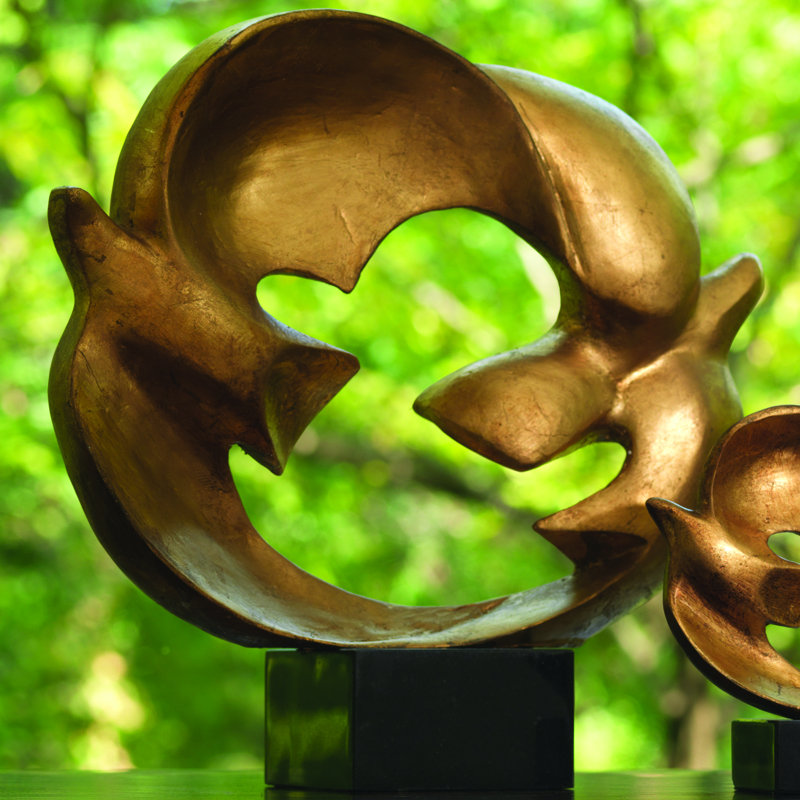 Doves of Peace Sculpture-Sm, 14" H x 16" W x 4.25" D