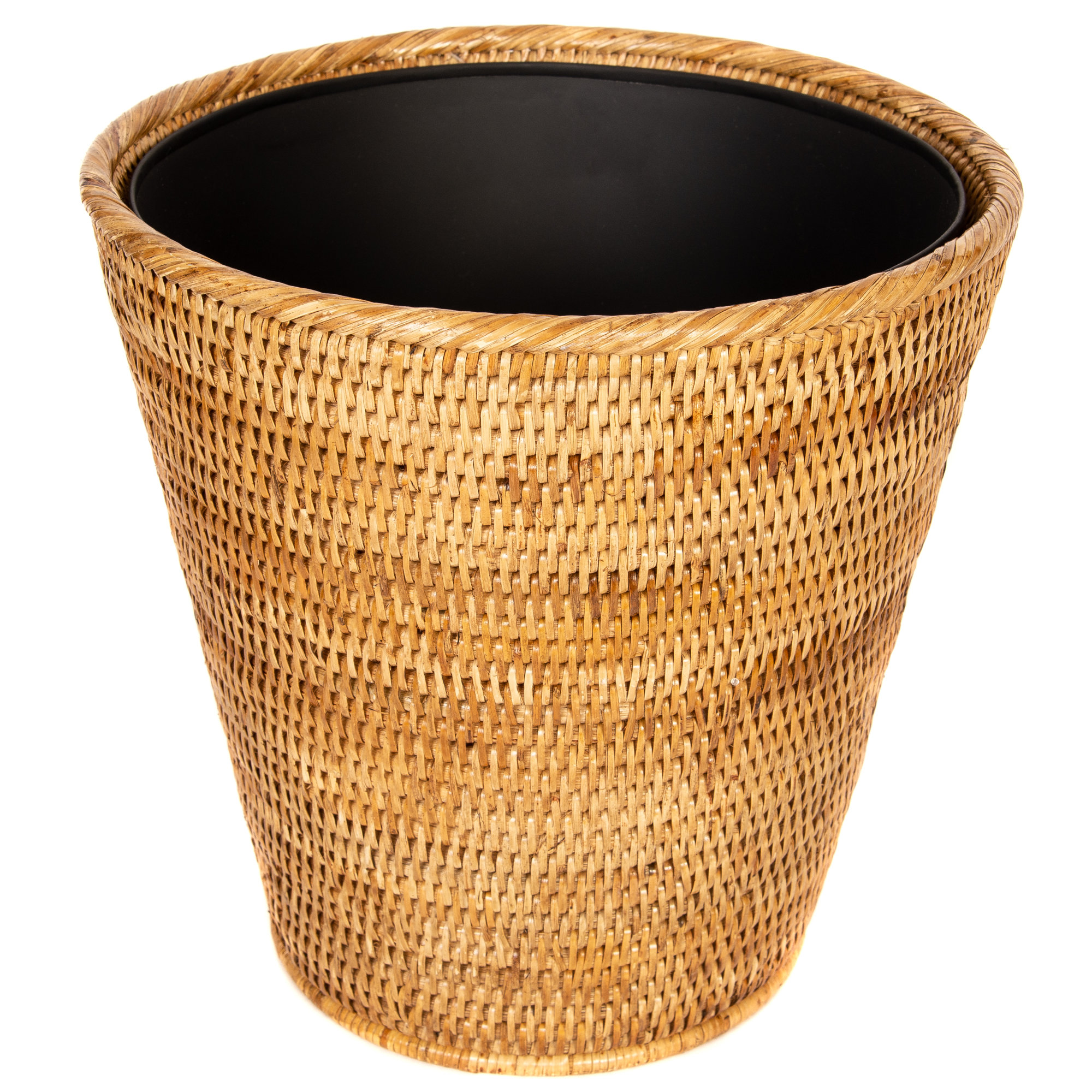 Cloverly 4 Gallons Waste Bin, Honey Brown