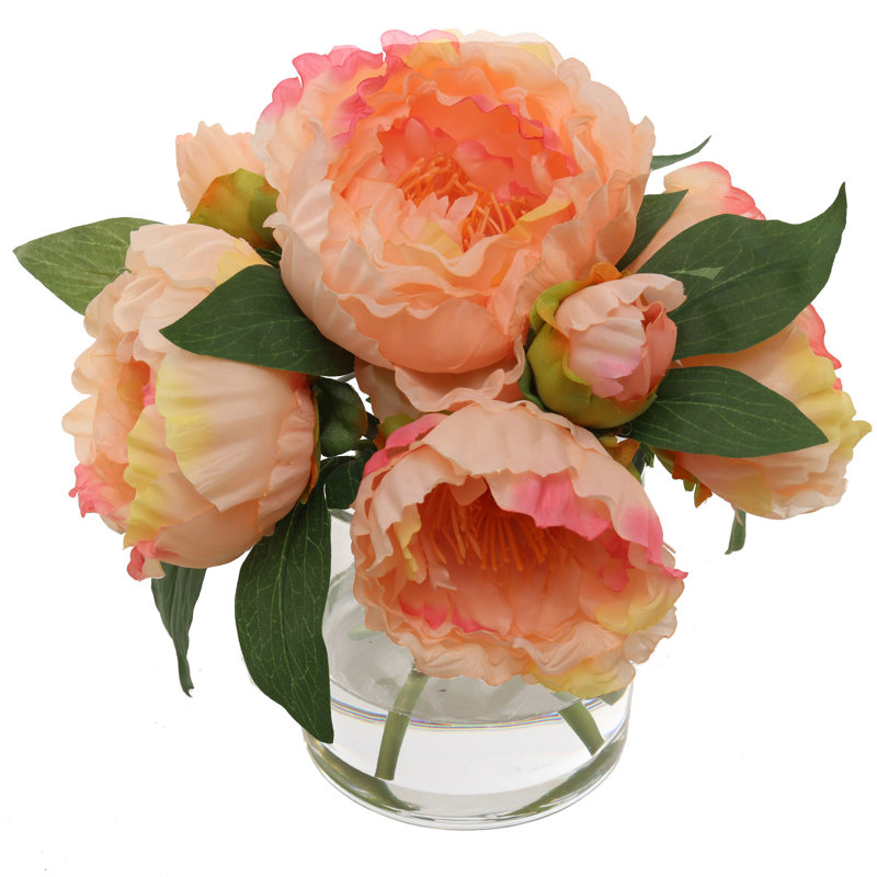 Peony Arrangement in Vase