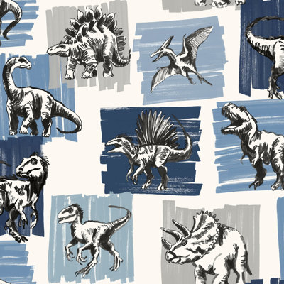 Kids and Teens Collection Dinosaurs Wallpaper Roll