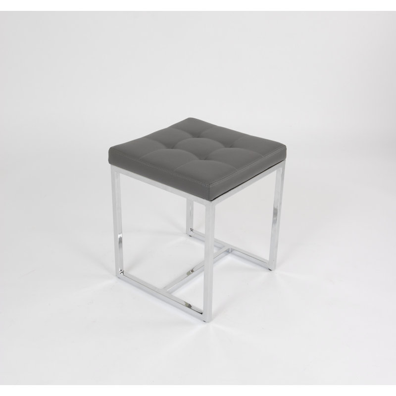 Tabouret d'appoint Verlie, Gris