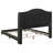 Copper Grey Upholstered Queen Wingback Bed-584621481-584621399