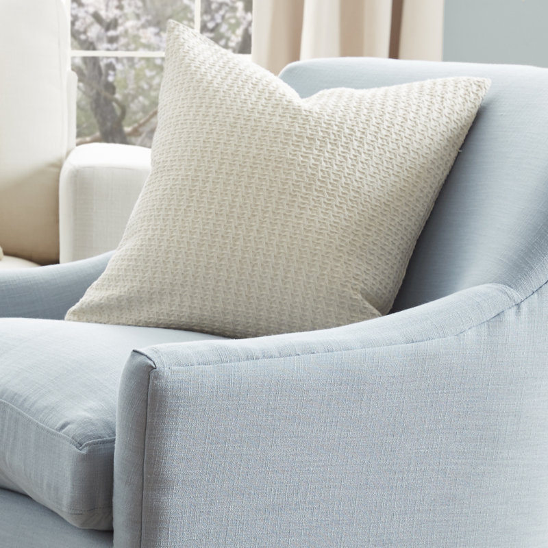 Harutiun Upholstered Armchair, Blue