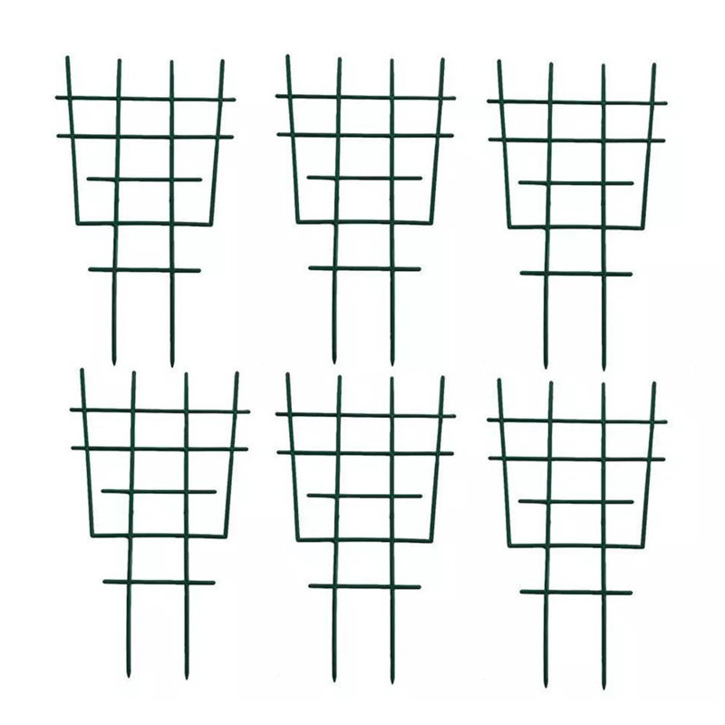 6 pièces / ensemble support d'escalade pour plantes supportant les plantes de jardin imperméables et anti-déformées