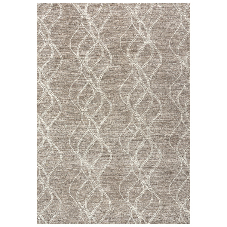 Atzi Wool Geometric Indoor Rug