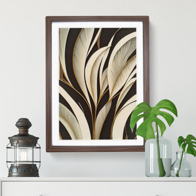Antique Feathers - Framed Print