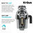 KRAUS Wasteguard High-Speed 1 HP Continuous Feed Ultra-Quiet Motor Garbage Disposal With Power Cord And Flange Included And Universal Mount, KWD200-100MGR
