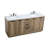 Broadlands 72'' Double Bathroom Vanity with Engineered Marble Top
