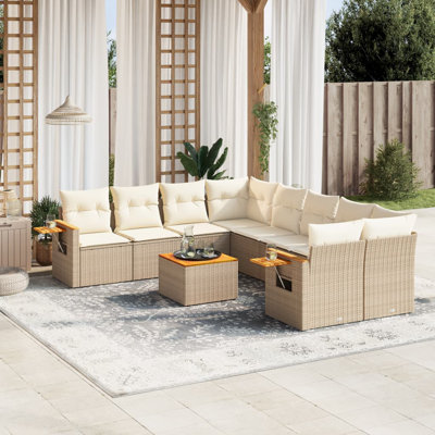Ensemble de canapé de jardin Vidaxl
