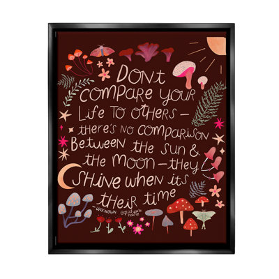 "Inspirational Nature Quote" par Lil 'Rue sur toile