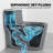 Elongated One Piece Toilet with Button Dual Flush, 1.28 GPF Average, 17.25" ADA Comfort Height, 12" Rough-In, Skirted Design, Soft Closing Quick-Release Seat