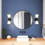 Yasmina 2 Light Frosted Dimmable Vanity Light