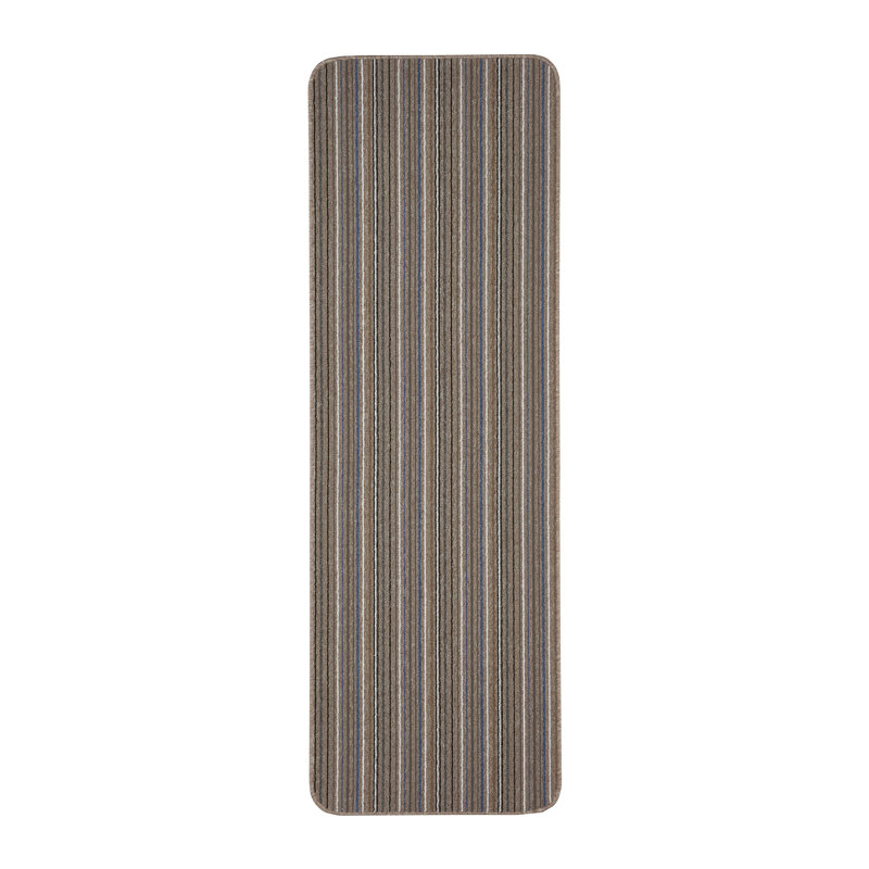 Barrera Kitchen Mat, Rectangle 57 x 90cm, Brown