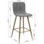 Frye Upholstered Counter Stool with Metal Frame-425581788