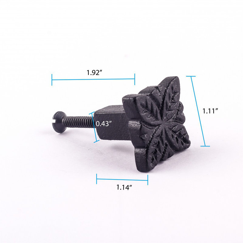 Paquet de boutons de quincaillerie en fer quincaillerie Hardware