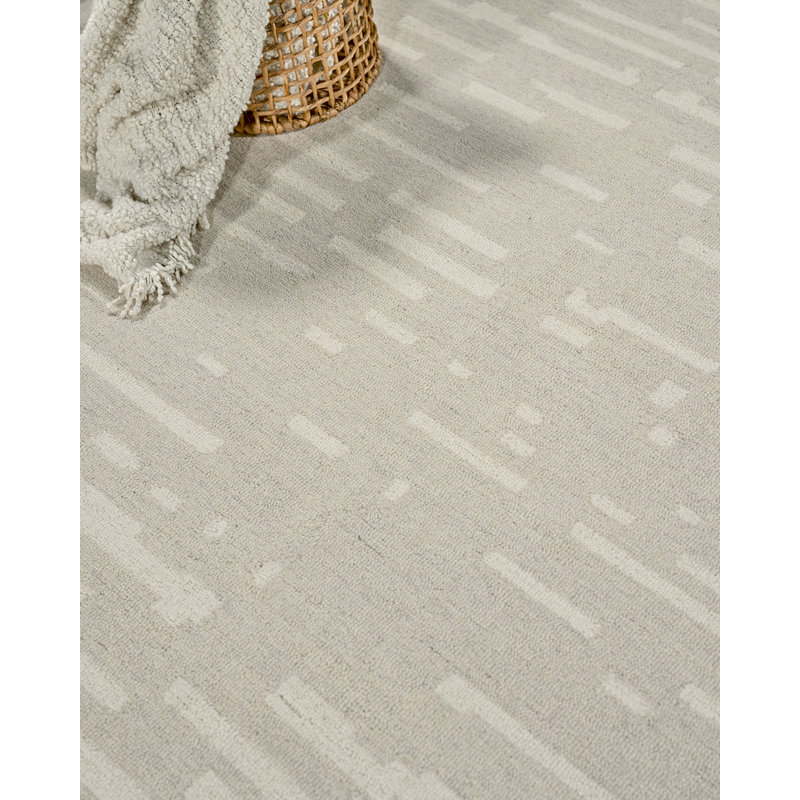 Carmel Handmade Geometric Area Rug, Rectangle 6' x 9'