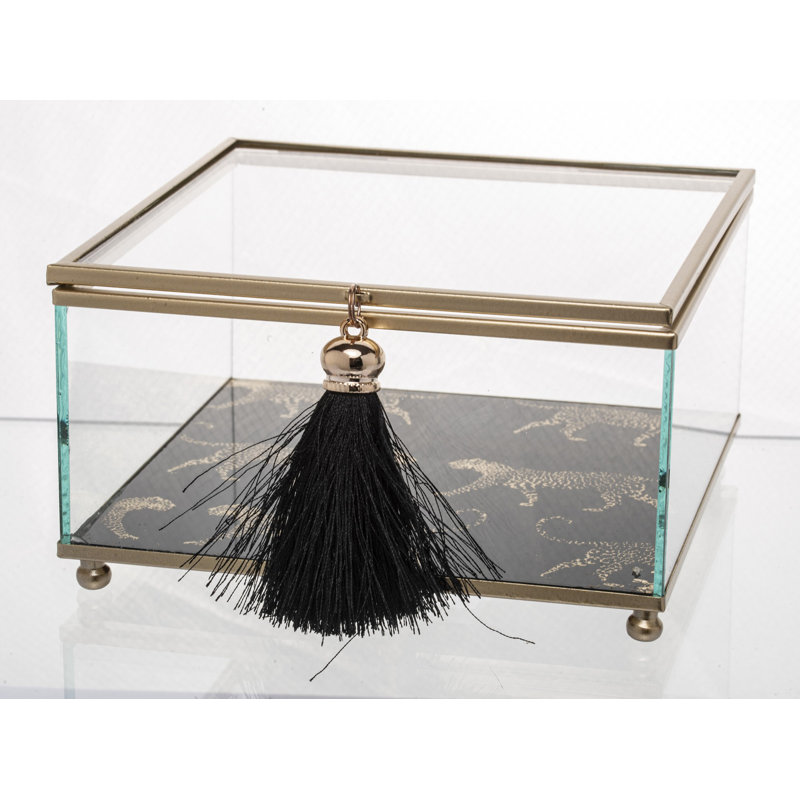 Glass Jewelery Box +