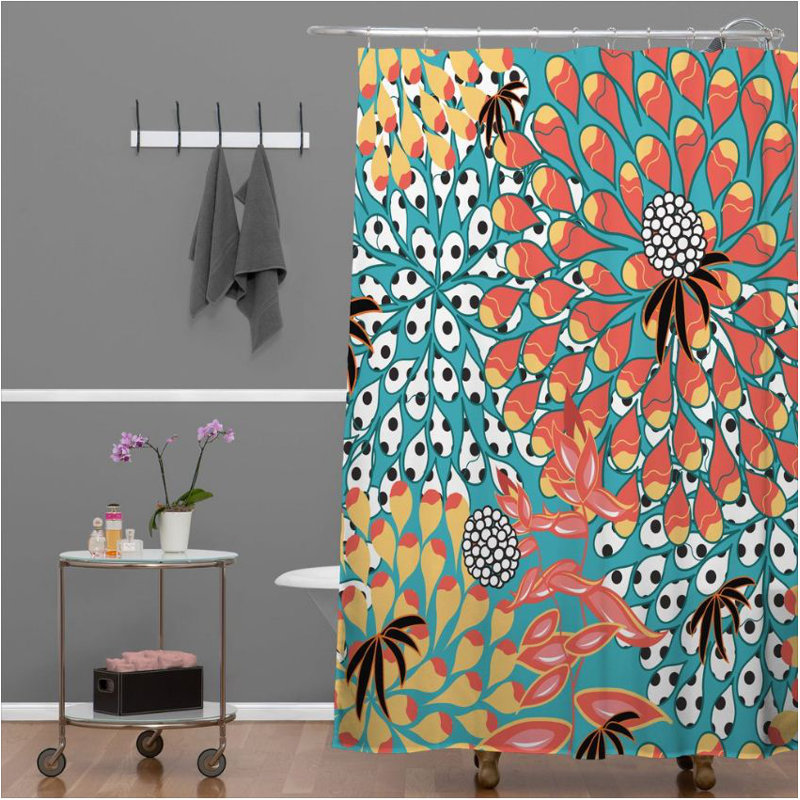 Floral Shower Curtain