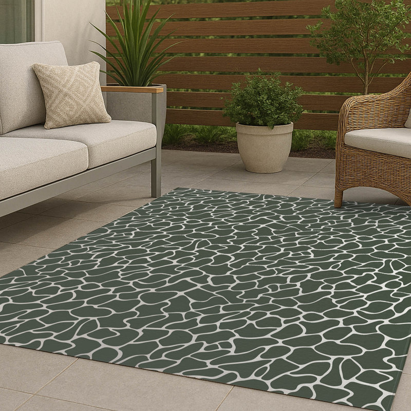 Tapis d'extérieur antidérapant Patch Play, Rectangulaire 2 pi x 3 pi