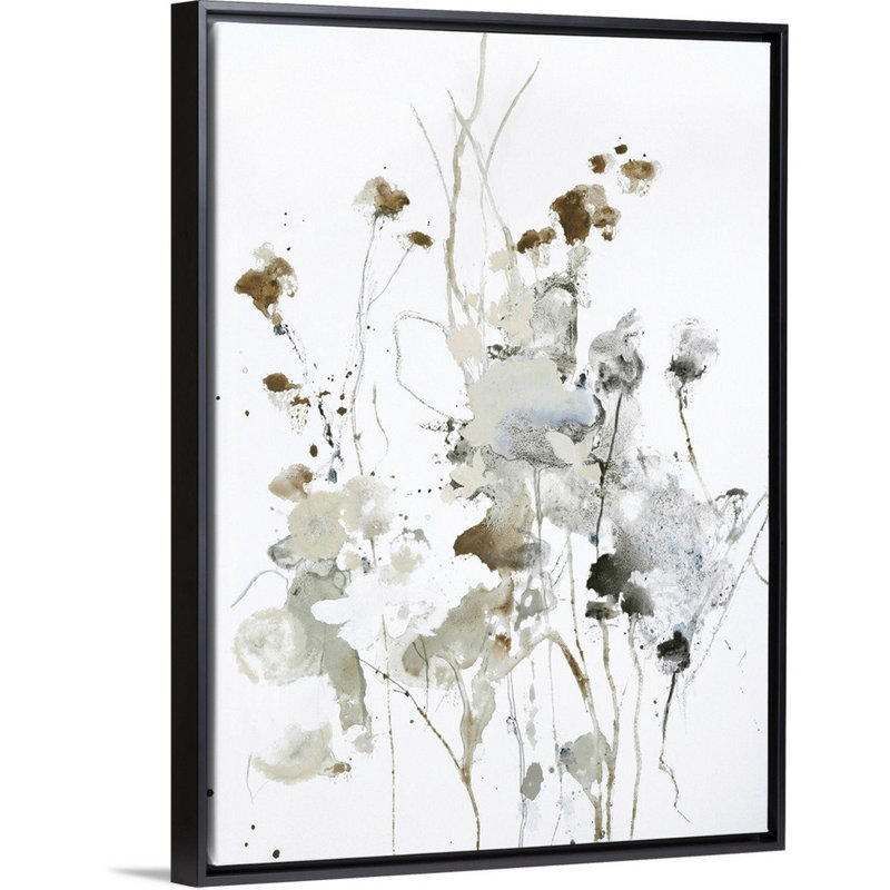 Ces jours 2 - reproduction d'art, H 18 po x l 14 po x P 1,75 po, Toile avec cadre noir