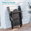 Chaise pliante Adirondack avec repose-pieds rétractable et porte-gobelet, réglable à 3 positions pour le patio, assise extérieure toutes saisons-610944100
