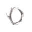 Lodge Pewter Antler Horn Napkin Ring
