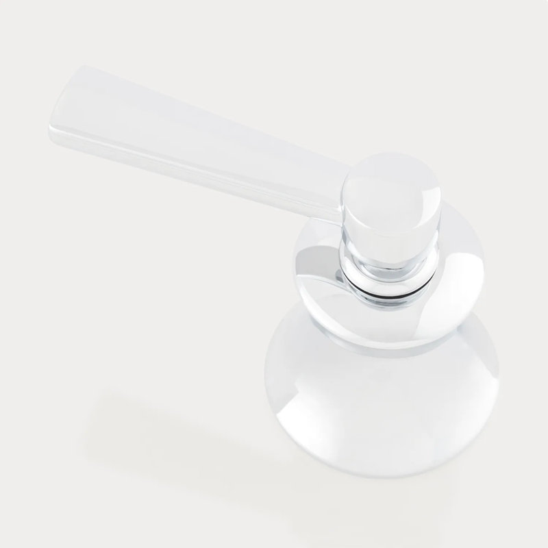 4-Hole Roman Tub Fucet with Diverter and Handshower, Chrome