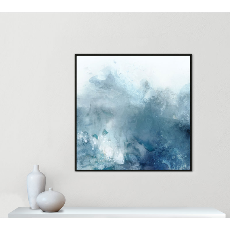 «Watercolor Stain I Print» par Casa Fine Arts, Espresso, H 46,5 po x l 46,5 po