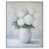 Cadre flottant blanc