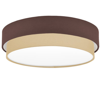 Avory Fabric Flush Mount