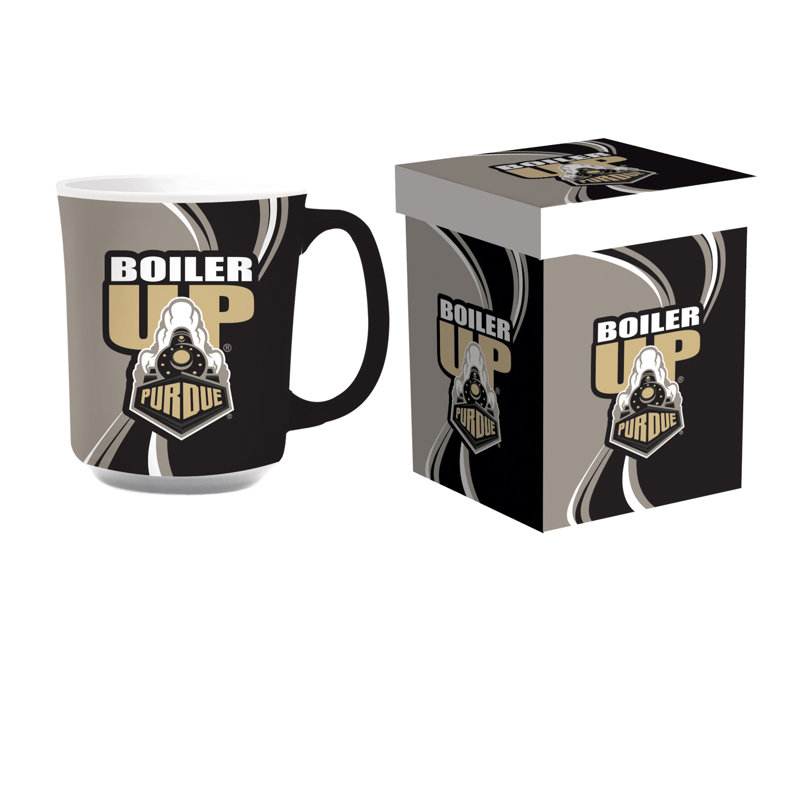 Purdue University, céramique 14 oz avec boîte assortie