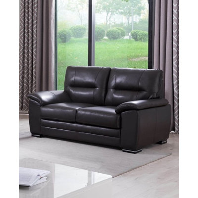 Olea 61'' Leather Loveseat