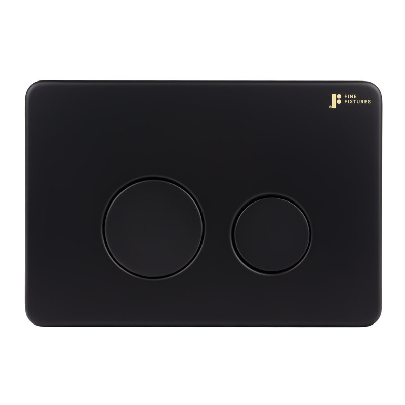 Nebula Metal Concealed Tank Actuator, Black Matte