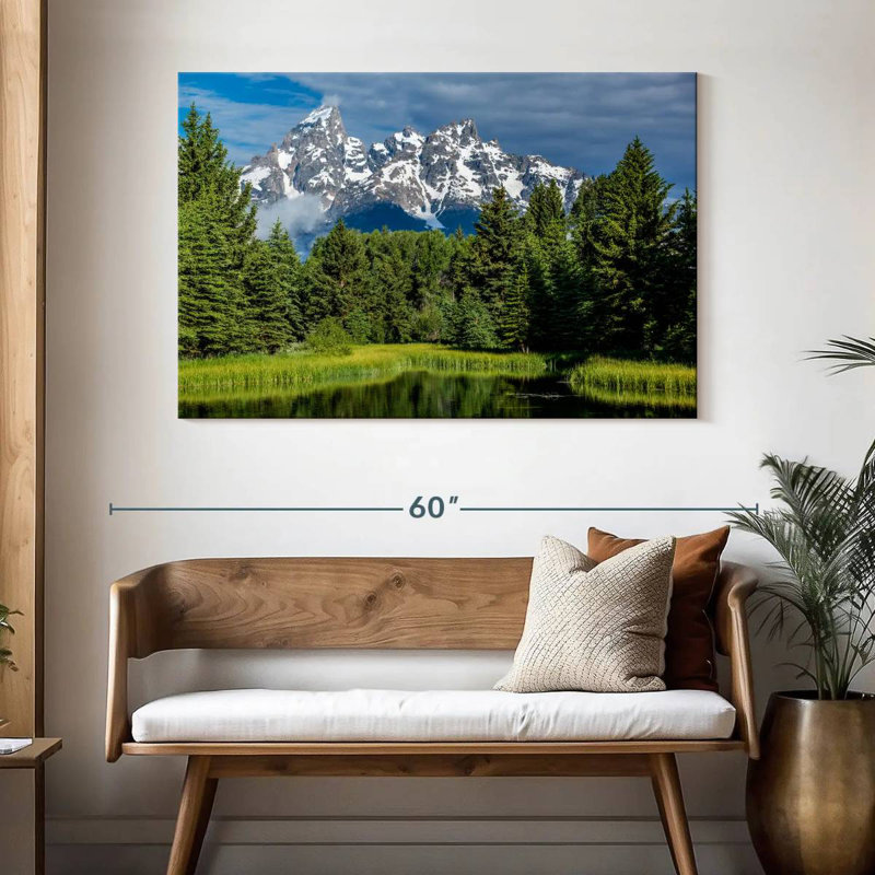 Paysage Alvord Grand Teton, H 32 po x l 48 po