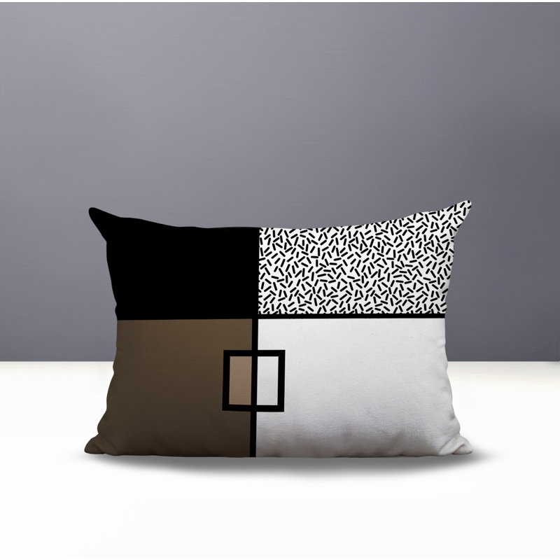Coussin lombaire réversible intérieur / extérieur Looma, Rectangle H 14 po x l 20 po