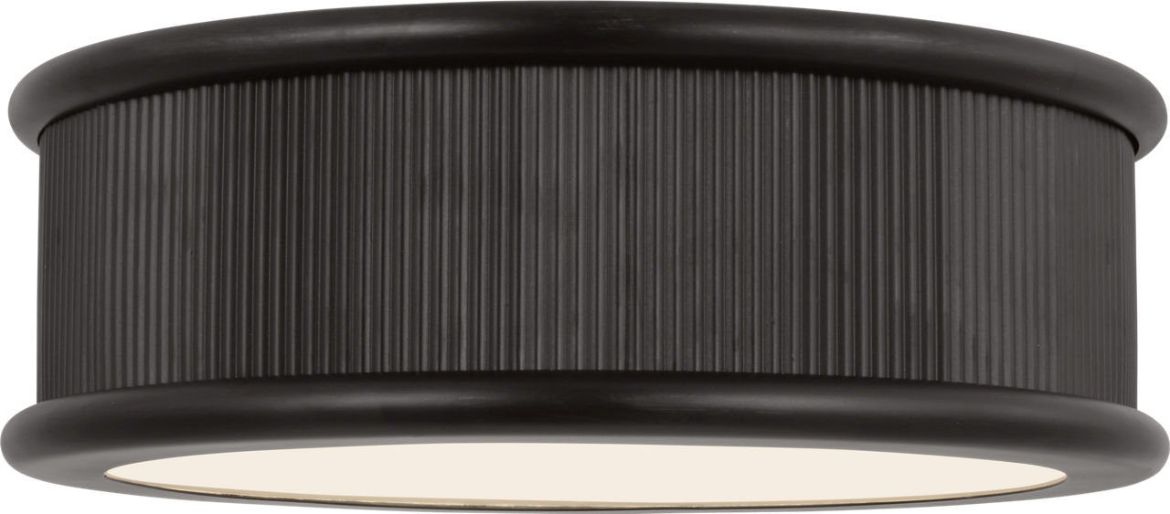 Rigsby 5-Light Flush Mount, 6" H x 18" W x 18" D, Aged Iron
