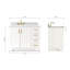 ARIEL TAYLOR 43 IN LEFT OFFSET SINGLE RECTANGLE SINK VANITY-411981164-444712543-444712537