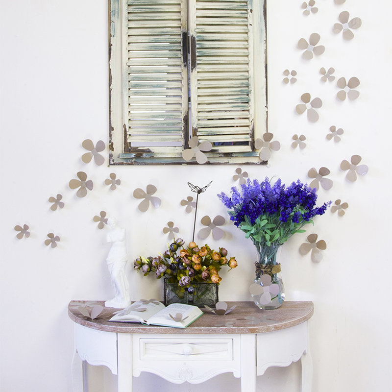 Plants & Flowers Wall Decal, Taupe