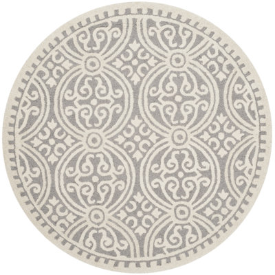 Sadik Hand Tufted Wool Geometric Rug