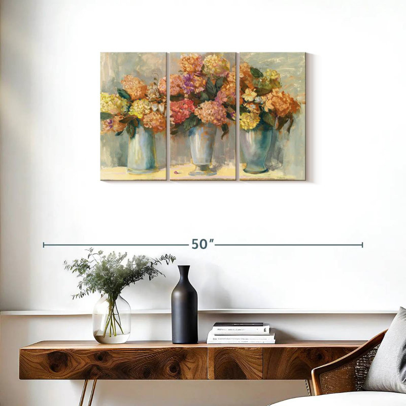 Harnek Fall Hydrangea Bouquets, 20" H x 33" W