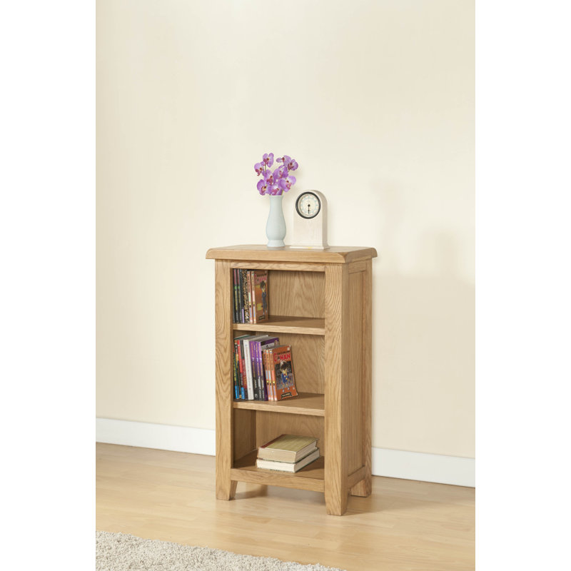 Rothbury 85cm H x 50cm W Solid Wood Standard Bookcase